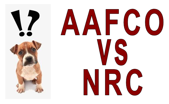 Différences entre l'AAFCO et le NRC