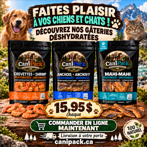 CaniPack | Gâteries déshydratées pour chiens et chats