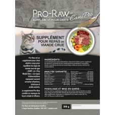 Pro-Raw (chats) vitamines et minéraux