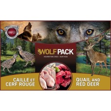 WolfPack Caille & cerf rouge 2 lb